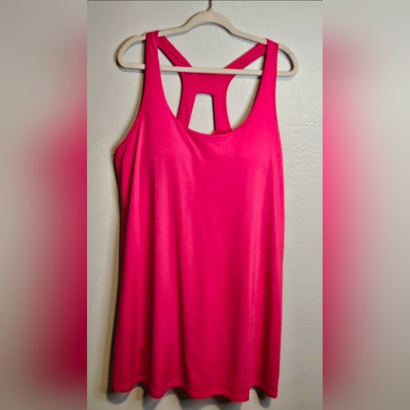 Ideology Hot Pink Racerback  Dress Size 3X - Picture 3 of 14
